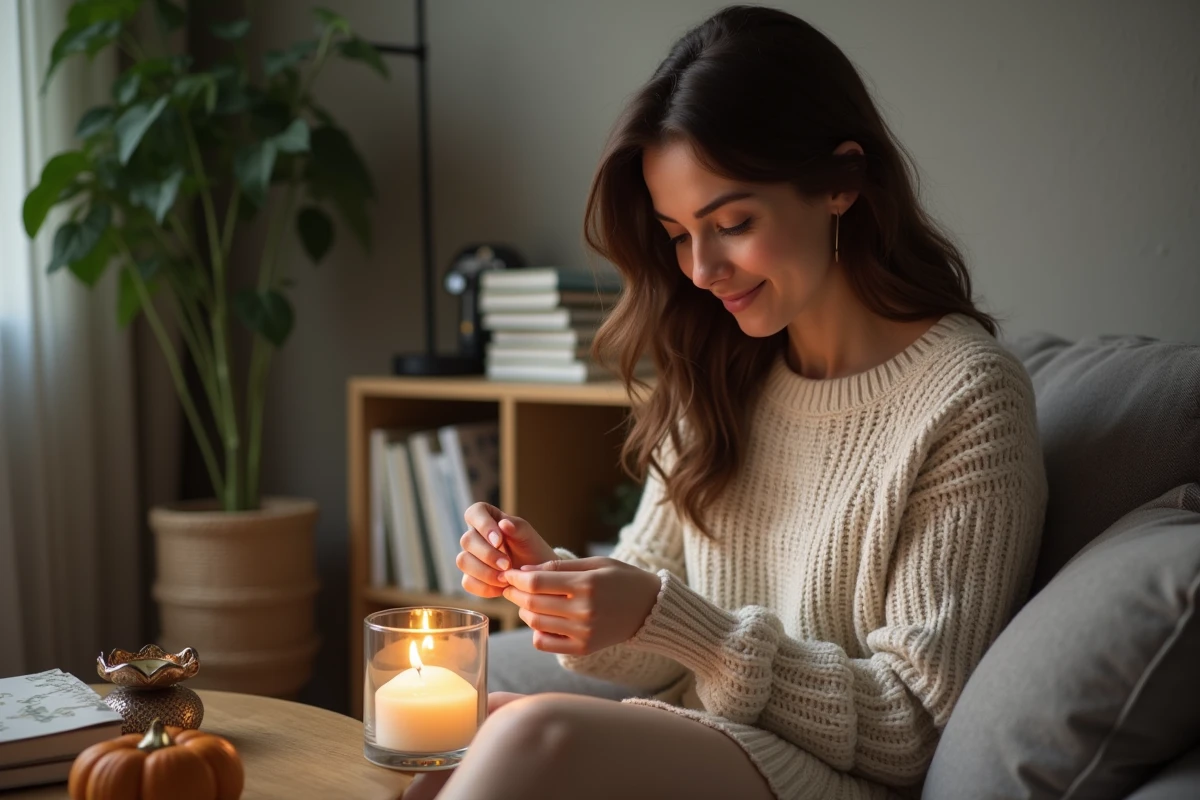 Importance de brûler une bougie dans la maison