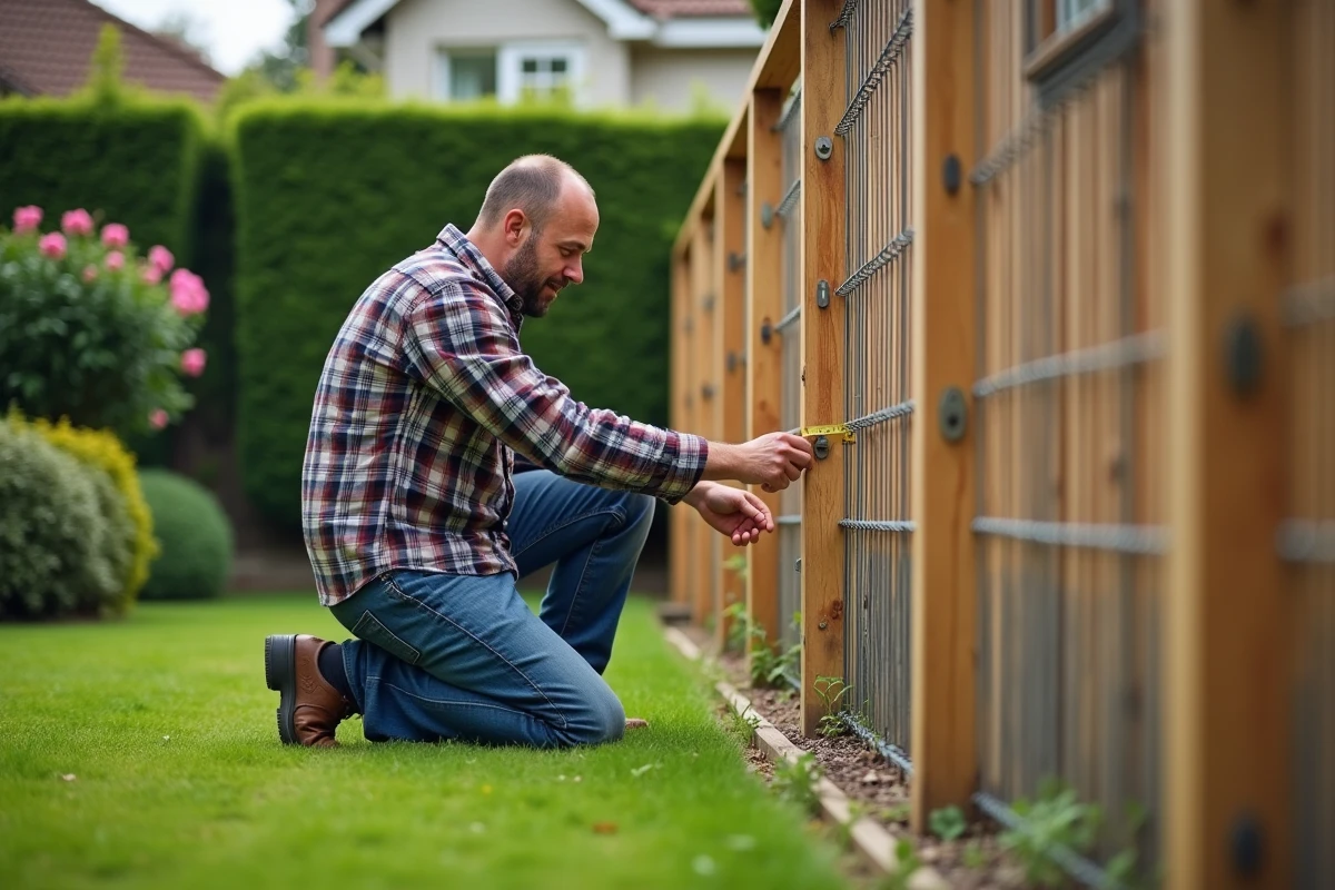 Installation d&rsquo;un abri de jardin : respecter la distance avec une clôture