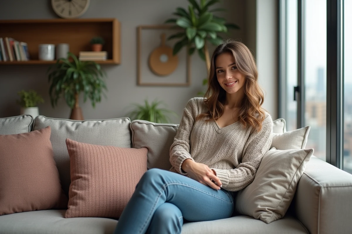 Rendre les coussins plus jolis sur un canapé : techniques et astuces