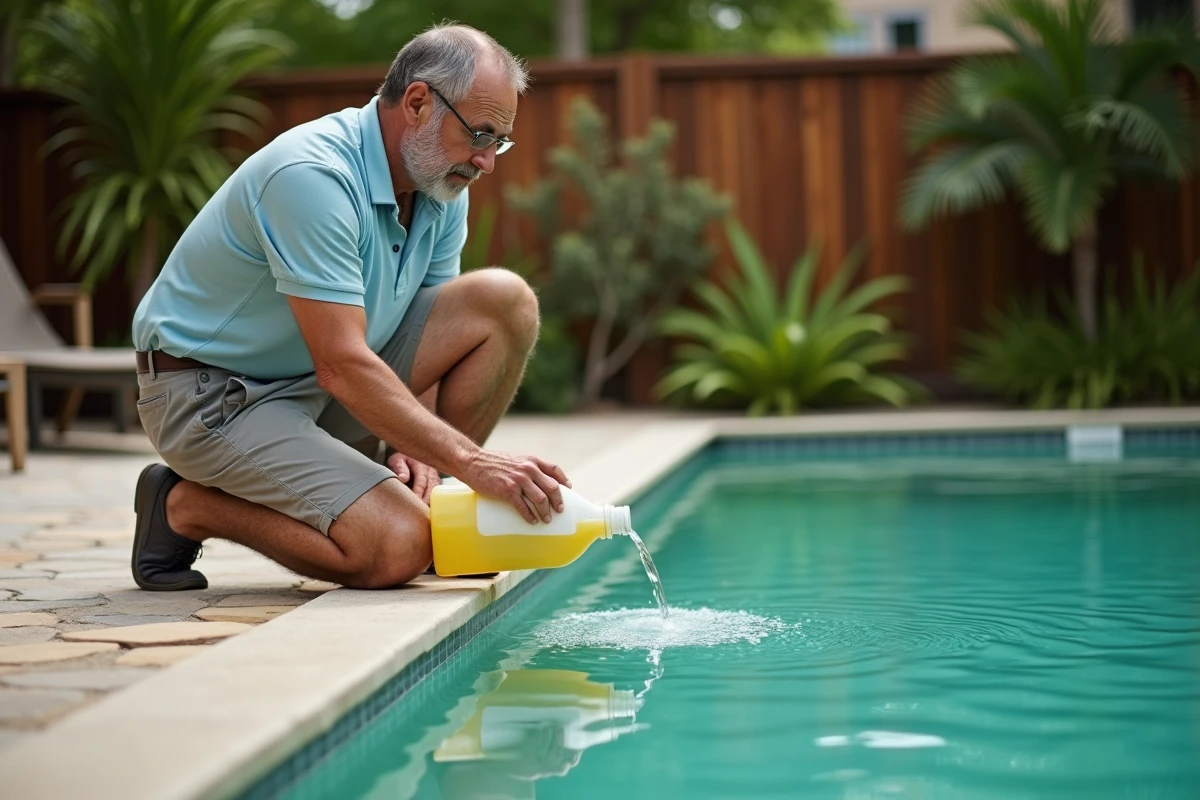 Faire virer du vert une piscine d&rsquo;eau salée : méthodes et astuces